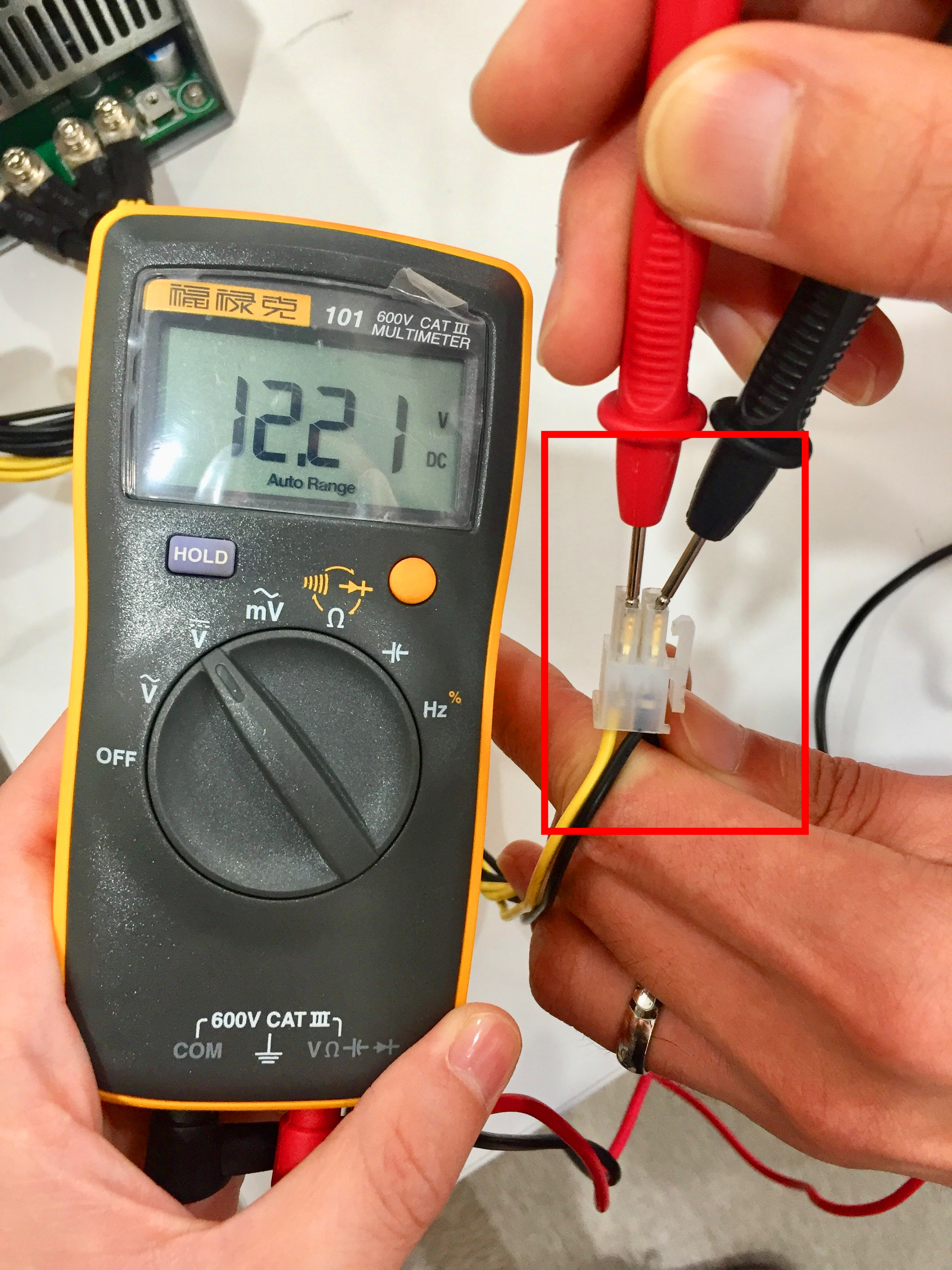 Inficere utilsigtet Mitt How to use a multimeter to test PSU? – BITMAIN Support