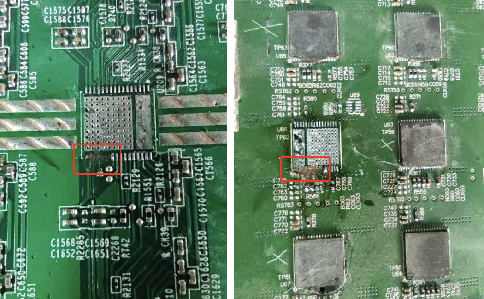 pcb bonding pad falling off.png